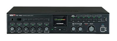 Inter-M PA-480 (Цифровой микшер-усилитель, 5 зон, 480 Вт, 5 унив., 2 лин. входа, вход АТС)