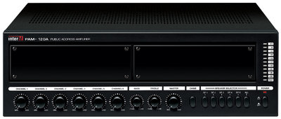 Inter-M PAM-120A (Модульный микшер-усилитель,5 зон, 120 Вт, 6 унив. входов)