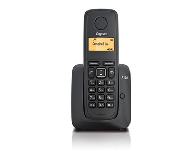 Gigaset A120 RUS Black (Беспроводной телефон DECT)