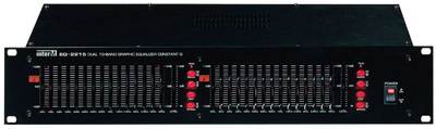 Inter-M EQ-2215 (Двухканальный графический эквалайзер, 15-полосный)
