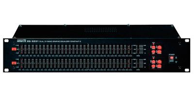Inter-M EQ-2231A (Двухканальный графический эквалайзер, 31-полосный)