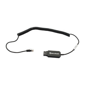 Accutone Lexsus Cord 3 QD PLT-RJ (Переходник, витой кабель без  регулятора громкости, усиление 8dB)
