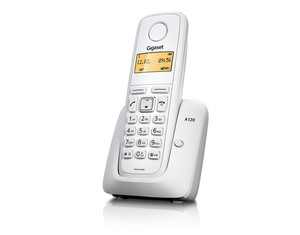 Gigaset A120 RUS White (Беспроводной телефон DECT)