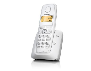 Gigaset A120 RUS White (Беспроводной телефон DECT)
