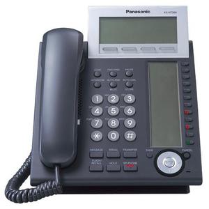 Panasonic KX-NT366RU-B (IP телефон, черный)