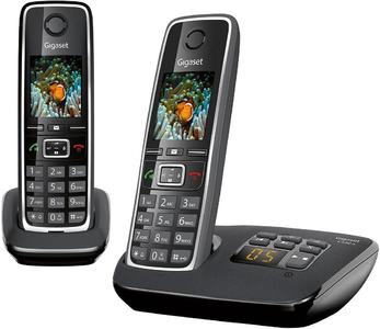 Gigaset C530 A DUO RUS Black (Беспроводной телефон DECT)