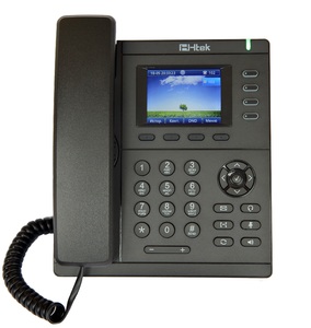 Проводной SIP телефон Htek UC921G RU (c POE, БП в комплекте)