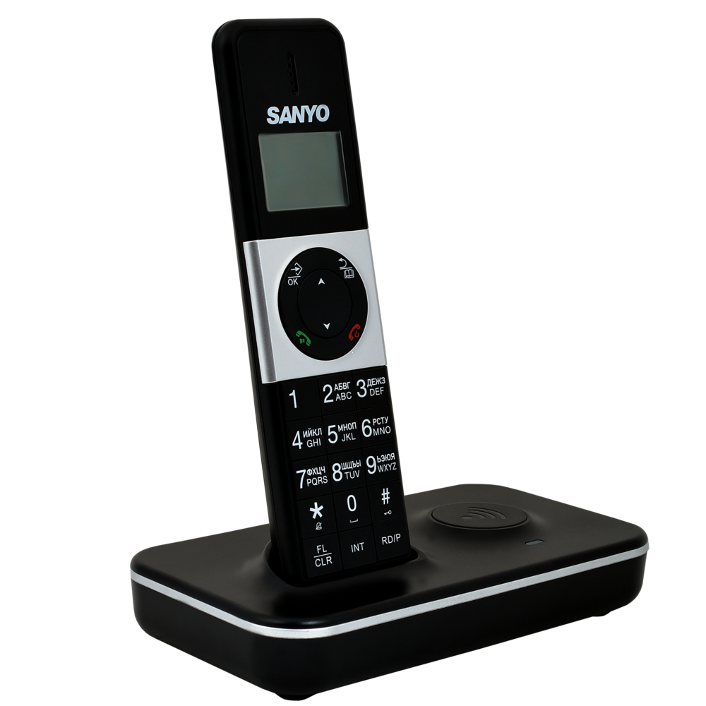 Sanyo RA-SD1002RUS Телефон DECT купить в Красноярске - цена, описание,  характеристики | Беспроводные телефоны SANYO | СТБ-К Красноярск