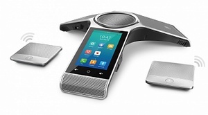 Комплект: Yealink CP960, конференц-телефон, PoE, запись разговора и 2 CPW90 (беспроводные)