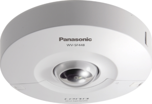 Panasonic WV-SF448E IP-видеокамера купольная антиванд 360 гр.HD 1280x960 1/3' МОП, объек. 2,8-10 мм
