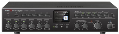 Inter-M PMU-360N (Цифровой микшер - усилитель, 5 зон, 360 Вт, цифровой мультимедийный проигрыватель,