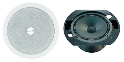Inter-M CS-05(W) (Громкоговоритель потолочный, 5 Вт, 92 дБ, 150-14000 Гц)